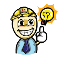 Engineer Cute English sticker #5918987