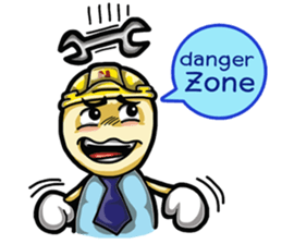 Engineer Cute English sticker #5918989