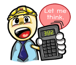 Engineer Cute English sticker #5918994