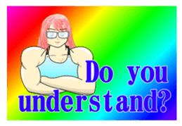 Beautiful Muscle Girl sticker #5932222