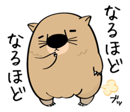 Wow Wombat sticker #6010591