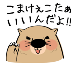 Wow Wombat sticker #6010604