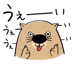 Wow Wombat sticker #6010619