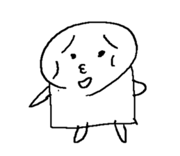 sad person sticker #6031701