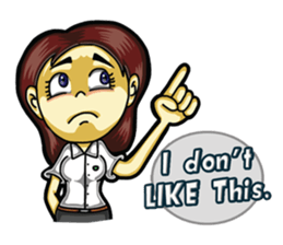 Jaidee love to chat English sticker #6035589