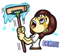 Jaidee love to chat English sticker #6035600