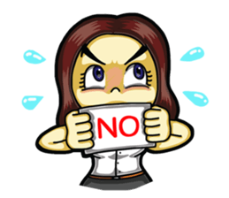 Jaidee love to chat English sticker #6035608