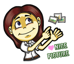 Jaidee love to chat English sticker #6035614