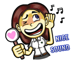 Jaidee love to chat English sticker #6035618