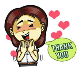 Jaidee love to chat English sticker #6035620