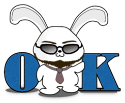 The Rich Rabbit sticker #6102096