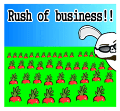 The Rich Rabbit sticker #6102103