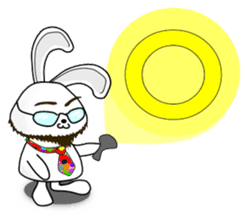 The Rich Rabbit sticker #6102118