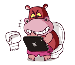 Big Mama Hippo Vol.1 sticker #6111890