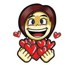 Jaidee Office Worker English sticker #6153026