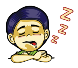 Undaa Office Worker English sticker #6153405