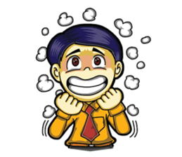 Undaa Office Worker English sticker #6153411