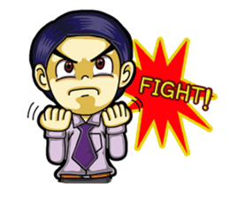 Undaa Office Worker English sticker #6153414