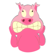 Puffy Pig sticker #6229861