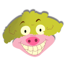 Puffy Pig sticker #6229867