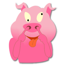 Puffy Pig sticker #6229869