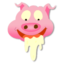 Puffy Pig sticker #6229870