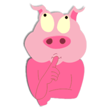 Puffy Pig sticker #6229883