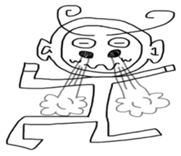 Akeomesaru sticker #6400598