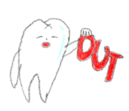 Today, teeth I thought sticker #6409046