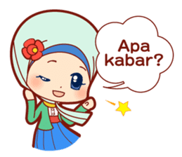 Girls' Everyday Stickers (in Indonesian) sticker #6415228