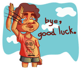 call me that Mr. Huaw Fu Kuan (EN) sticker #6549166