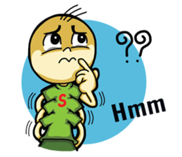 Six hand alien(English) sticker #6626498