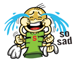 Six hand alien(English) sticker #6626505