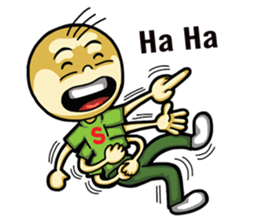 Six hand alien(English) sticker #6626515