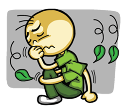 Six hand alien(English) sticker #6626521