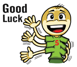 Six hand alien(English) sticker #6626527