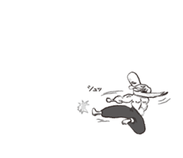 Teaching of Muscle hermit sticker #6638433