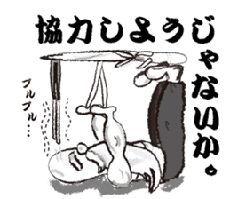 Teaching of Muscle hermit sticker #6638452