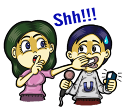 Cute Gang (English) sticker #6656468