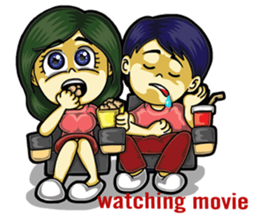 Cute Gang (English) sticker #6656483