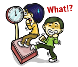 Cute Gang (English) sticker #6656484