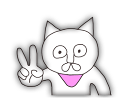 Vulgar Cat-ish guy 3 sticker #6682949