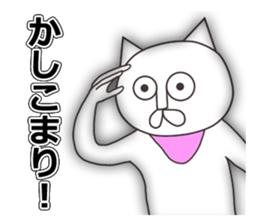 Vulgar Cat-ish guy 3 sticker #6682965