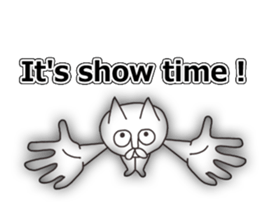 Vulgar Cat-ish guy 3 sticker #6682967