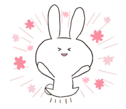 Pure White Baby Bunny sticker #6697606