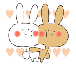 Pure White Baby Bunny sticker #6697611