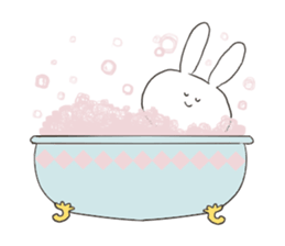 Pure White Baby Bunny sticker #6697620