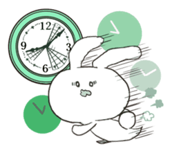 Pure White Baby Bunny sticker #6697626