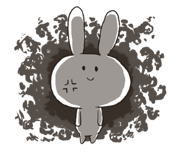 Pure White Baby Bunny sticker #6697635