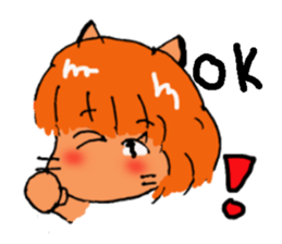 Is cat's?Baseball English sticker #6778225